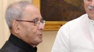 Former President Pranab Mukherjee said Congress’ losses in recent years would concern any thinking individual.(PTI)