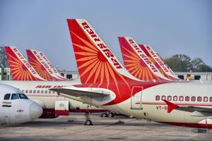 Air India will operate two flights to London on January 6 after a brief embargo on India-UK flights.(PTI) Air India will operate two flights to London on January 6 after a brief embargo on India-UK flights.(PTI)