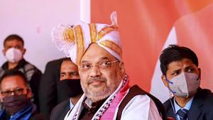 File photo: Union home minister Amit Shah.(PTI) File photo: Union home minister Amit Shah.(PTI)