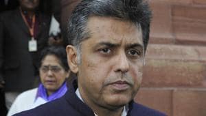 Manish Tewari accused the government of politically misusing the Covid-19 pandemic.(Sonu Mehta/HT File Photo)