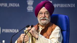 After Supreme Court cleared the Central Vista redevelopment project, Union minister Hardeep Singh tweeted that the central government has always been sensitive to environmental concerns.(PTI File Photo) After Supreme Court cleared the Central Vista redevelopment project, Union minister Hardeep Singh tweeted that the central government has always been sensitive to environmental concerns.(PTI File Photo)