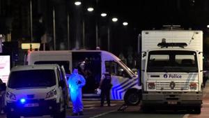 Policemen stand on the scene after Belgian soldiers shot a man who attacked them with a knife, in Brussels, Belgium August 25, 2017. REUTERS/Eric Vidal(Reuters file photo. Representative image) Policemen stand on the scene after Belgian soldiers shot a man who attacked them with a knife, in Brussels, Belgium August 25, 2017. REUTERS/Eric Vidal(Reuters file photo. Representative image)
