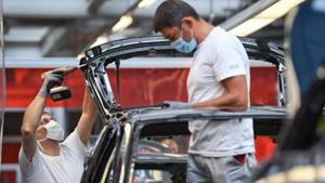 German employment has been more resilient than in other European countries, in part because of its focus on manufacturing.(Reuters) German employment has been more resilient than in other European countries, in part because of its focus on manufacturing.(Reuters)