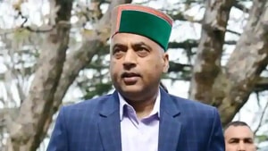 Himachal Pradesh chief minister Jairam Thakur(File photo) Himachal Pradesh chief minister Jairam Thakur(File photo)