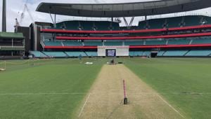 The pitch for the India vs Australia third Test(Twitter/cricket.com) The pitch for the India vs Australia third Test(Twitter/cricket.com)