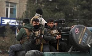 Afghan security personnel had smashed a Chinese spy ring in a security operation that led to the detention of 10 Chinese nationals and seizure of arms and explosive(AP) Afghan security personnel had smashed a Chinese spy ring in a security operation that led to the detention of 10 Chinese nationals and seizure of arms and explosive(AP)