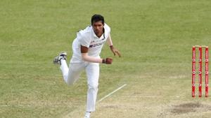 Navdeep Saini of India bowls during day three of the Tour Match between Australia A and India at Sydney Cricket Ground on December 13, 2020 in Sydney, Australia.(Getty Images) Navdeep Saini of India bowls during day three of the Tour Match between Australia A and India at Sydney Cricket Ground on December 13, 2020 in Sydney, Australia.(Getty Images)