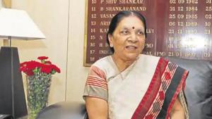 Patel said she doesn’t like spending time within the four walls of Raj Bhawan as a governor and therefore takes up tours to meet farmers, teachers, students and others.(HT Photo) Patel said she doesn’t like spending time within the four walls of Raj Bhawan as a governor and therefore takes up tours to meet farmers, teachers, students and others.(HT Photo)