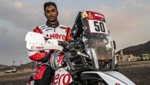 Photo of Indian motorcycle racer CS Santosh(Twitter) Photo of Indian motorcycle racer CS Santosh(Twitter)