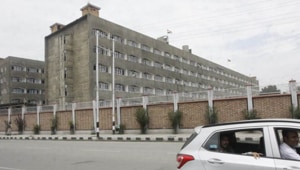 File photo of Jammu and Kashmir civil secretariat(Imabe via Twitter) File photo of Jammu and Kashmir civil secretariat(Imabe via Twitter)