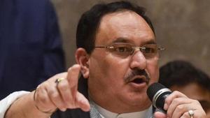 BJP national president JP Nadda, who won high praise from Prime Minister Narendra Modi for the party’s performance in the Bihar assembly election, has been leading the West Bengal poll strategy as well.(PTI PHOTO.) BJP national president JP Nadda, who won high praise from Prime Minister Narendra Modi for the party’s performance in the Bihar assembly election, has been leading the West Bengal poll strategy as well.(PTI PHOTO.)