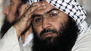 The United Nations had, in May 2019, designated Azhar a “global terrorist” after China lifted its hold on a proposal to blacklist the Pakistan-based JeM chief.(REUTERS FILE PHOTO.) The United Nations had, in May 2019, designated Azhar a “global terrorist” after China lifted its hold on a proposal to blacklist the Pakistan-based JeM chief.(REUTERS FILE PHOTO.)