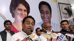 “They (the two organisations) also opposed the nationalisation of banks carried out by former prime minister Indira Gandhi,” the former state chief minister claimed.(ANI Photo) “They (the two organisations) also opposed the nationalisation of banks carried out by former prime minister Indira Gandhi,” the former state chief minister claimed.(ANI Photo)
