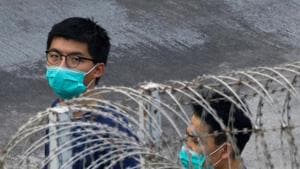 Pro-democracy activist Joshua Wong is seen in Lai Chi Kok Reception Centre after jailed for unauthorised assembly near the police headquarters during the 2019 anti-government protests in Hong Kong, China.(Reuters/ File photo) Pro-democracy activist Joshua Wong is seen in Lai Chi Kok Reception Centre after jailed for unauthorised assembly near the police headquarters during the 2019 anti-government protests in Hong Kong, China.(Reuters/ File photo)