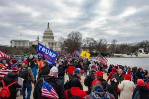 The FBI’s statement reiterated its objective of ‘preserving the public’s constitutional right to protest by protecting everyone from violence and other criminal activity”.(AFP) The FBI’s statement reiterated its objective of ‘preserving the public’s constitutional right to protest by protecting everyone from violence and other criminal activity”.(AFP)