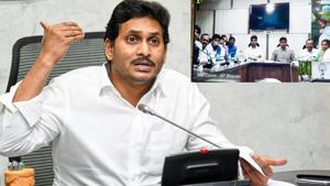 Andhra Pradesh chief minister YS Jagan Mohan Reddy.(File photo) Andhra Pradesh chief minister YS Jagan Mohan Reddy.(File photo)