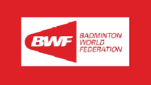 BWF logo. BWF logo.
