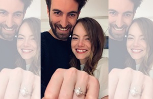 Dave McCary and Emma Stone(Instagram) Dave McCary and Emma Stone(Instagram)