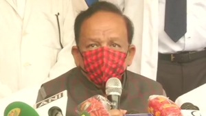 Union health minister Harsh Vardhan visited the Rajiv Gandhi Government General Hospital in Chennai(ANI Twitter) Union health minister Harsh Vardhan visited the Rajiv Gandhi Government General Hospital in Chennai(ANI Twitter)