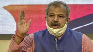 Delhi BJP chief Adesh Gupta said the strike in civic bodies is the result of a lack of political intent in the state government.(PTI) Delhi BJP chief Adesh Gupta said the strike in civic bodies is the result of a lack of political intent in the state government.(PTI)
