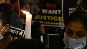 People protest against increasing incidents of rape and sexual assault in New Delhi in this file photo.(Biplov Bhuyan/HT PHOTO) People protest against increasing incidents of rape and sexual assault in New Delhi in this file photo.(Biplov Bhuyan/HT PHOTO)