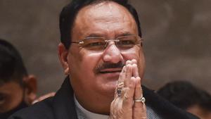 Nadda will also offer prayers at the historic Sarbamangala temple in Burdwan town and lead a roadshow from Burdwan Clock Tower to the Curzon Gate.(PTI file photo) Nadda will also offer prayers at the historic Sarbamangala temple in Burdwan town and lead a roadshow from Burdwan Clock Tower to the Curzon Gate.(PTI file photo)