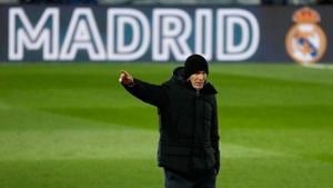 Soccer Football - La Liga Santander - Real Madrid v Celta Vigo - Estadio Alfredo Di Stefano, Madrid, Spain - January 2, 2021 Real Madrid coach Zinedine Zidane during the match REUTERS/Juan Medina/Files(REUTERS) Soccer Football - La Liga Santander - Real Madrid v Celta Vigo - Estadio Alfredo Di Stefano, Madrid, Spain - January 2, 2021 Real Madrid coach Zinedine Zidane during the match REUTERS/Juan Medina/Files(REUTERS)