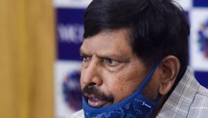 FILE PHOTO: Union Minister for Social Justice, Ramdas Athawale. (PTI Photo/Swapan Mahapatra) FILE PHOTO: Union Minister for Social Justice, Ramdas Athawale. (PTI Photo/Swapan Mahapatra)