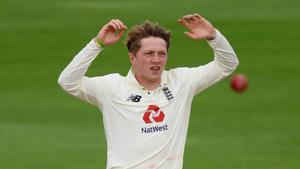 Cricket - Third Test - England v Pakistan - Ageas Bowl, Southampton, Britain - August 25, 2020 England's Dom Bess reacts, as play resumes behind closed doors following the outbreak of the coronavirus disease (COVID-19) Mike Hewitt/Pool via REUTERS/Files(REUTERS) Cricket - Third Test - England v Pakistan - Ageas Bowl, Southampton, Britain - August 25, 2020 England's Dom Bess reacts, as play resumes behind closed doors following the outbreak of the coronavirus disease (COVID-19) Mike Hewitt/Pool via REUTERS/Files(REUTERS)