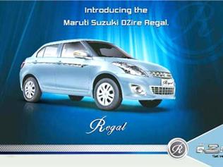 Maruti launches Dzire Regal Maruti launches Dzire Regal