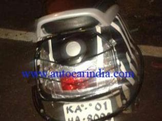 New TVS scooter to use rear fuel-filler
