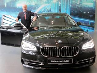 Philipp-von-Sahr-President-BMW-Group-India-with-the-newly-launched-BMW-Active-Hybrid-7-car-in-Gurgaon-on-Wednesday-Photo-PTI Philipp-von-Sahr-President-BMW-Group-India-with-the-newly-launched-BMW-Active-Hybrid-7-car-in-Gurgaon-on-Wednesday-Photo-PTI