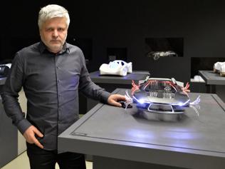 Slovak-engineer-Stefan-Klein-poseing-with-his-car-models-in-Bratislava-Photo-AFP Slovak-engineer-Stefan-Klein-poseing-with-his-car-models-in-Bratislava-Photo-AFP