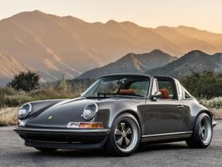 Singer reimagined Porsche 911 Targa. Photo:AFP Singer reimagined Porsche 911 Targa. Photo:AFP