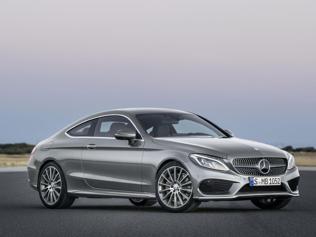The new Mercedes-Benz C Classe Coupe will be the highlight of the Mercedes pavilion at the 2015 Frankfurt Auto Show. Photo:AFP The new Mercedes-Benz C Classe Coupe will be the highlight of the Mercedes pavilion at the 2015 Frankfurt Auto Show. Photo:AFP