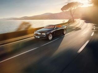 The car is based on the Rolls-Royce Wraith. Photo:AFP The car is based on the Rolls-Royce Wraith. Photo:AFP