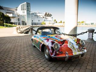 Janis Joplin Porsche, RM Sotheby’s auction. Photo:AFP