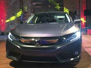 The new 2016 Honda Civic is unveiled in Detroit, Michigan September 16, 2015. Honda Motor Co unveiled the tenth generation of its Civic small car Wednesday, aiming to reinvigorate its best-selling model at a time when many consumers are bypassing small sedans for sport utility vehicles. Photo: Reuters