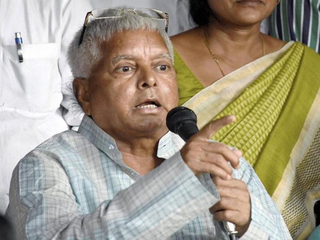 “It is very unfortunate that the picture of Mahatma Gandhi has been replaced with that of Prime Minister Narendra Modi on the Khadi Udyog’s calender”, said Lalu Prasad Yadav. (PTI File Photo) “It is very unfortunate that the picture of Mahatma Gandhi has been replaced with that of Prime Minister Narendra Modi on the Khadi Udyog’s calender”, said Lalu Prasad Yadav. (PTI File Photo)