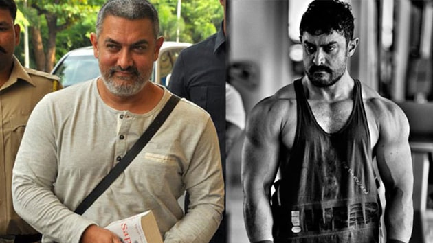 Aamir Khan put on a lot of weight for the role and later shed kilos to portray the younger part of his character’s life in Dangal.