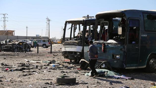 A file picture of a site where a suicide bomber detonated his explosives-laden ambulance in Iraqi city of Samarra on November 6, 2016. (Reuters) A file picture of a site where a suicide bomber detonated his explosives-laden ambulance in Iraqi city of Samarra on November 6, 2016. (Reuters)