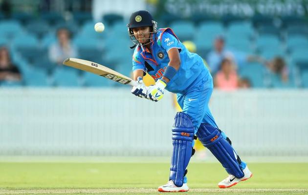 India women’s national team captain Harmanpreet Kaur put on a strong all-round display with two wickets and an unbeaten 26. (Getty Images) India women’s national team captain Harmanpreet Kaur put on a strong all-round display with two wickets and an unbeaten 26. (Getty Images)