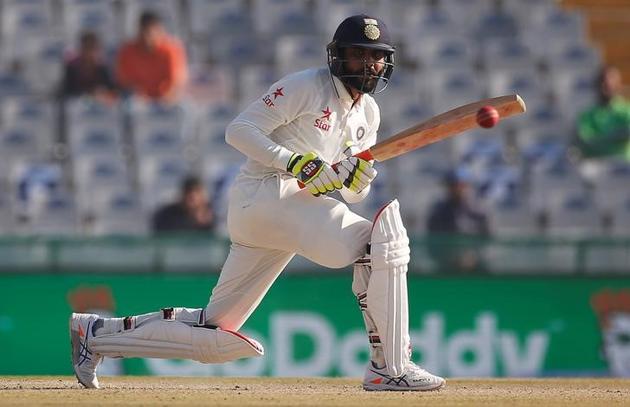 Cricket - India v England -England attacked with a heavily-packed off-side field and he was largely content to nudge the ball around until he got into the 70s when he suddenly went on the attack. (Reuters)