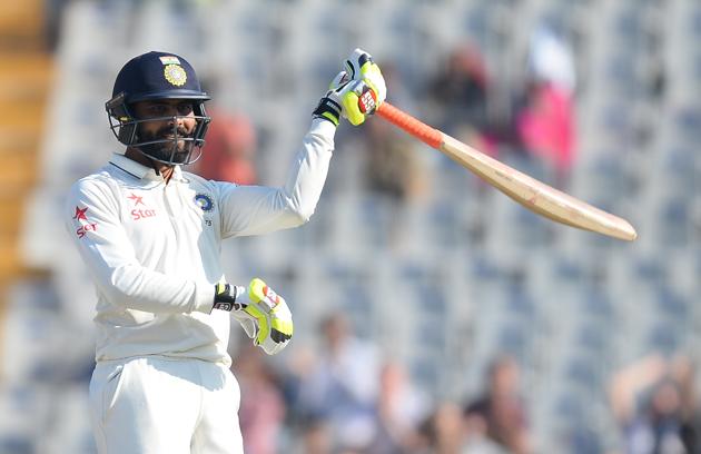 After 22 tests and constant speculation about whether he was worth a place in the team, Jadeja arrived at the crease with India in some trouble at 204-6. (AFP)