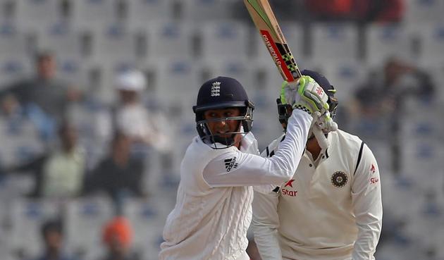 Haseeb Hameed, who was injured, decided to bat in the second innings. He scored an unbeaten 59 off 156 balls coming in at No 8.(REUTERS)