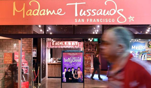 A man walks past the entrance to Madame Tussauds wax museum in San Francisco, California. (JOSH EDELSON/AFP) A man walks past the entrance to Madame Tussauds wax museum in San Francisco, California. (JOSH EDELSON/AFP)