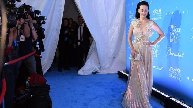 She was there to attend the 12th Annual UNICEF Snowflake Ball at Cipriani Wall Street. (AFP)