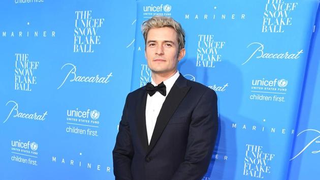 Her boyfriend and actor Orlando Bloom also attended the event. (AFP)