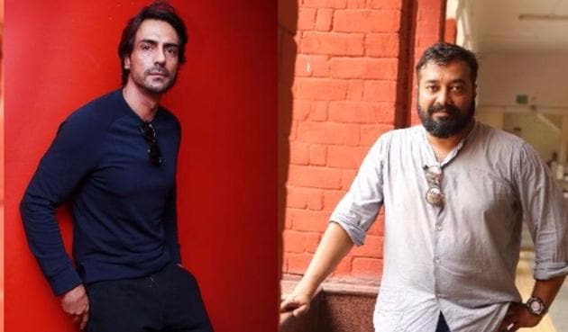 Bollywood actor Arjun Rampal (L) and Director Anurag Kashyap liked the same girl in college because of which Anurag hated Arjun for seven years(Amal KS and Manoj Verma/HT Photo)