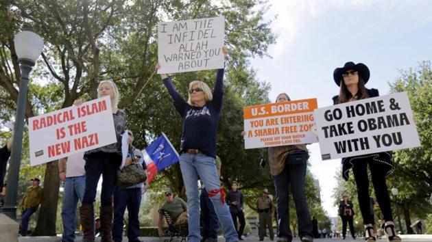 America has seen an unprecedented spike in hate-crimes since Trump won the elections.(AP File Photo) America has seen an unprecedented spike in hate-crimes since Trump won the elections.(AP File Photo)